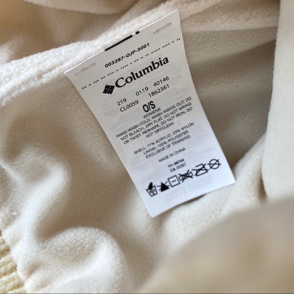 NEW Columbia Permafrost Plush Beanie Hat - Picture 8 of 8